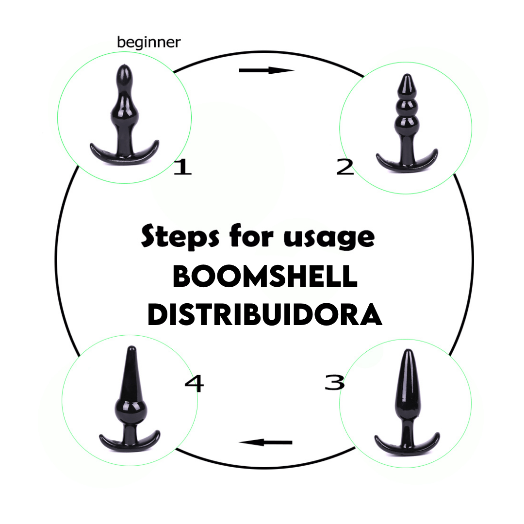 PLUG ANAL KIT inicial ultra soft x 4 unidades distintos tamaños - Imagen 2