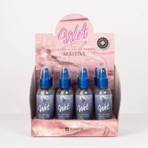 Gel Wet Lubricante Neutro 75ml x 12und con Exhibidor de regalo!