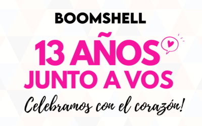 ¡Boomshell cumple 13 años! El universo de productos sexys para tu negocio chic esta de aniversario